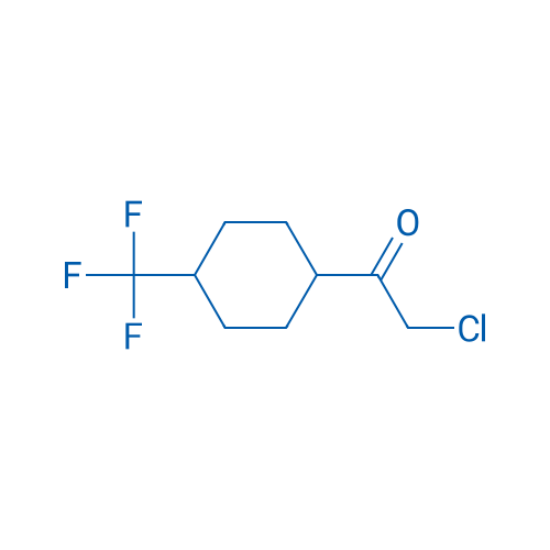 2-Chloro-1-[4-(trifluoromethyl)cyclohexyl]ethan-1-one 1g