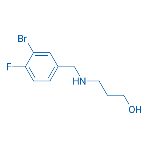 3-{[(3-bromo-4-fluorophenyl)methyl]amino}propan-1-ol 1g