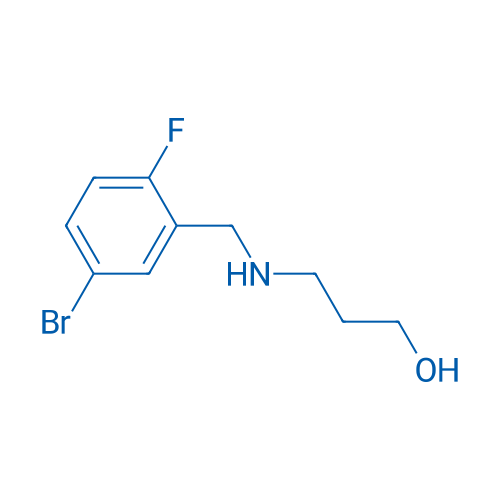 3-{[(5-bromo-2-fluorophenyl)methyl]amino}propan-1-ol 1g