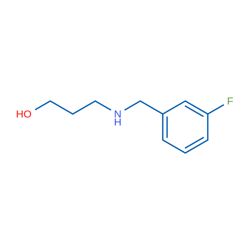 3-{[(3-fluorophenyl)methyl]amino}propan-1-ol 1g