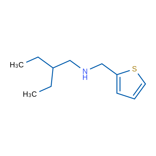 (2-Ethylbutyl)(thiophen-2-ylmethyl)amine 5g
