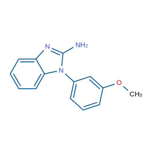 1-(3-Methoxyphenyl)-1H-1,3-benzodiazol-2-amine 50mg
