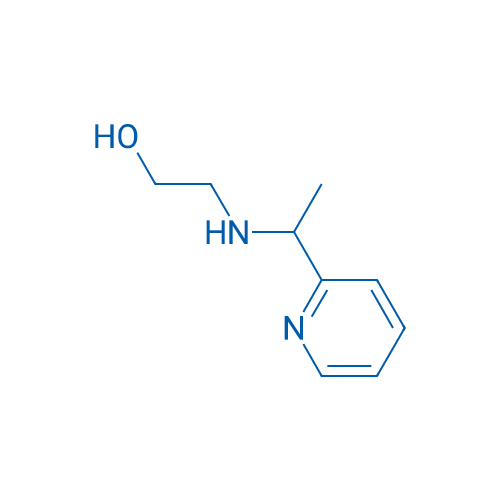 2-((1-(Pyridin-2-yl)ethyl)amino)ethanol 100mg