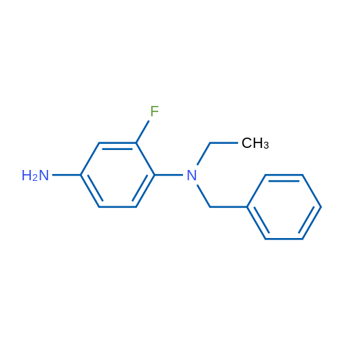 N1-Benzyl-N1-ethyl-2-fluorobenzene-1,4-diamine 5g