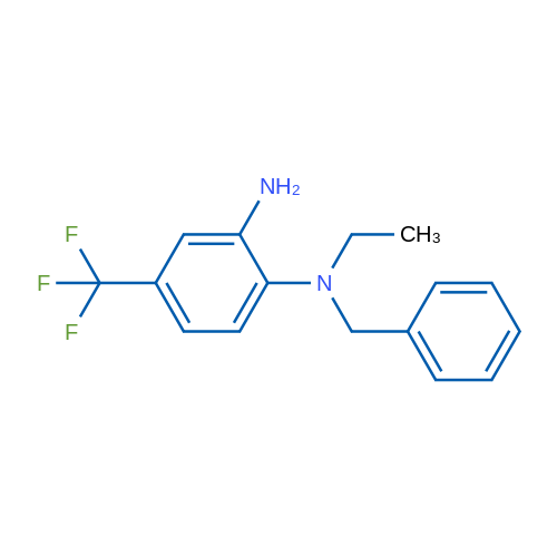 N1-Benzyl-N1-ethyl-4-(trifluoromethyl)benzene-1,2-diamine 1g