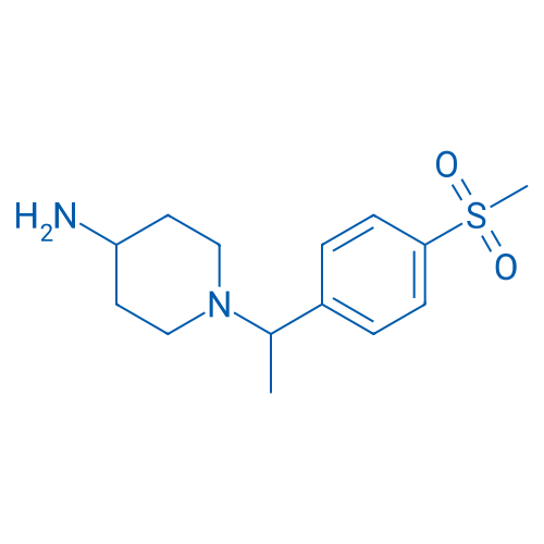 1-(1-(4-(Methylsulfonyl)phenyl)ethyl)piperidin-4-amine 5g