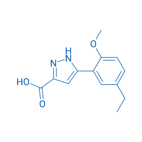 5-(5-Ethyl-2-methoxyphenyl)-1H-pyrazole-3-carboxylic acid 1g