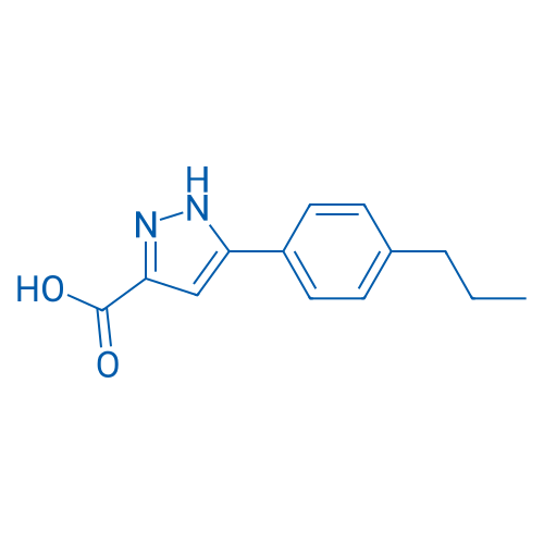 5-(4-Propylphenyl)-1H-pyrazole-3-carboxylic acid 1g