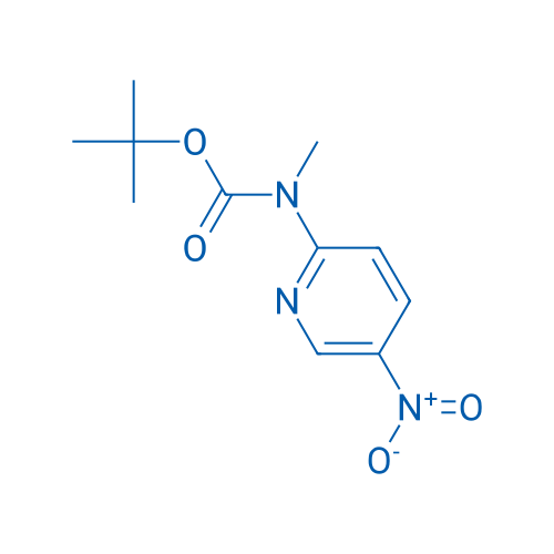tert-Butyl methyl(5-nitropyridin-2-yl)carbamate 250mg