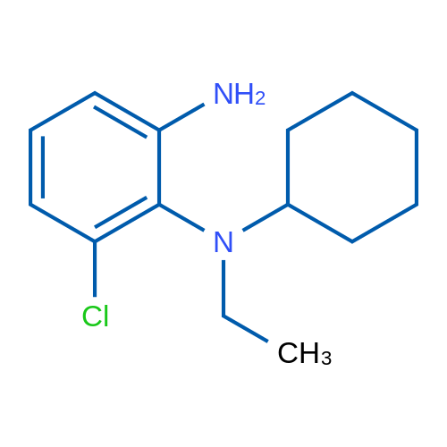 6-Chloro-N1-cyclohexyl-N1-ethylbenzene-1,2-diamine 5g