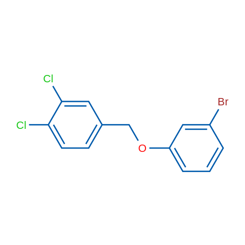 4-((3-Bromophenoxy)methyl)-1,2-dichlorobenzene 1g