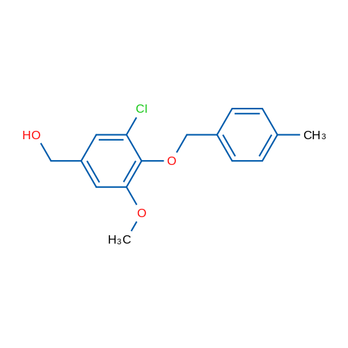 (3-Chloro-5-methoxy-4-((4-methylbenzyl)oxy)phenyl)methanol 1g