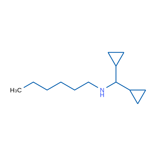 (Dicyclopropylmethyl)(hexyl)amine 1g