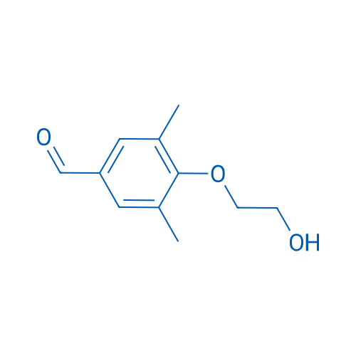 4-(2-Hydroxyethoxy)-3,5-dimethylbenzaldehyde 250mg