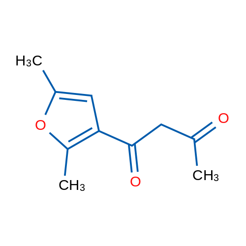 1-(2,5-Dimethylfuran-3-yl)butane-1,3-dione 1g