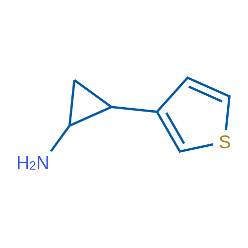 2-(Thiophen-3-yl)cyclopropan-1-amine 1g
