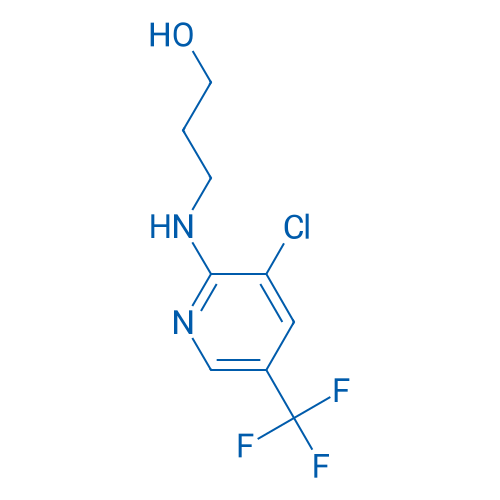 3-((3-Chloro-5-(trifluoromethyl)pyridin-2-yl)amino)propan-1-ol 1g