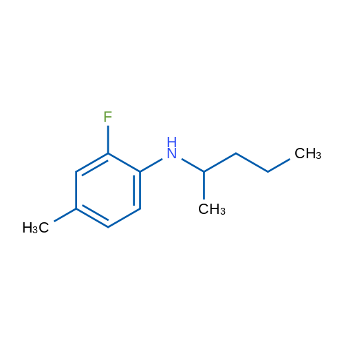 2-Fluoro-4-methyl-N-(pentan-2-yl)aniline 5g