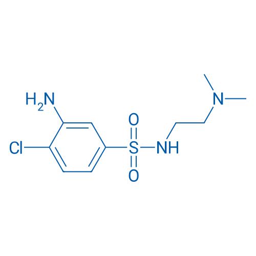 3-Amino-4-chloro-N-(2-(dimethylamino)ethyl)benzenesulfonamide 5g