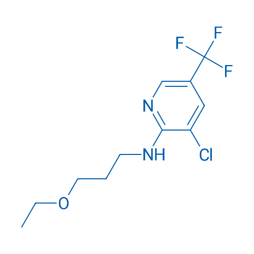 3-Chloro-N-(3-ethoxypropyl)-5-(trifluoromethyl)pyridin-2-amine 1g