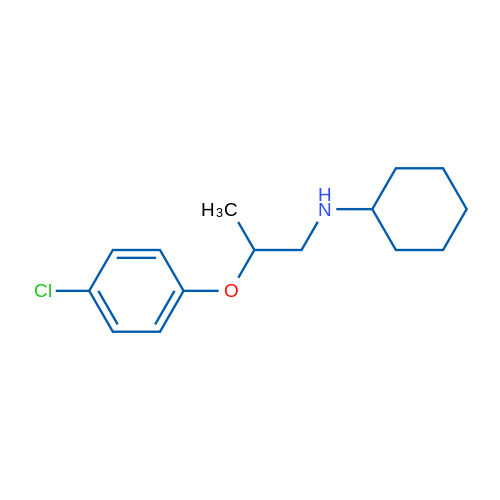 N-(2-(4-Chlorophenoxy)propyl)cyclohexanamine 5g