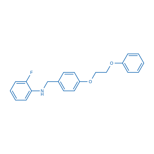2-Fluoro-N-(4-(2-phenoxyethoxy)benzyl)aniline 5g