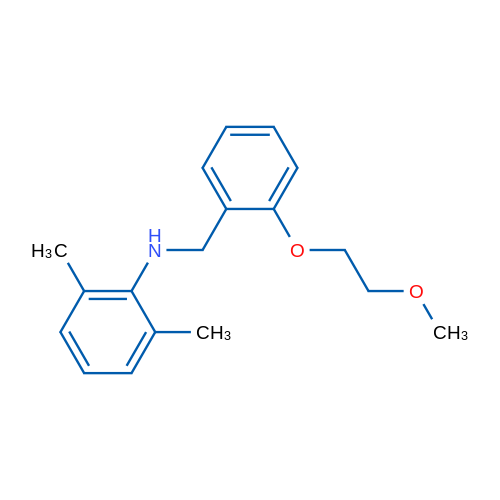 N-(2-(2-Methoxyethoxy)benzyl)-2,6-dimethylaniline 5g
