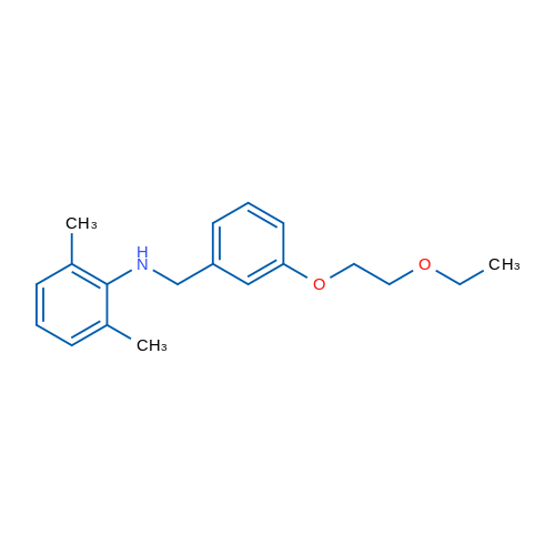 N-(3-(2-Ethoxyethoxy)benzyl)-2,6-dimethylaniline 5g
