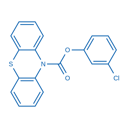 3-Chlorophenyl 10H-phenothiazine-10-carboxylate 250mg