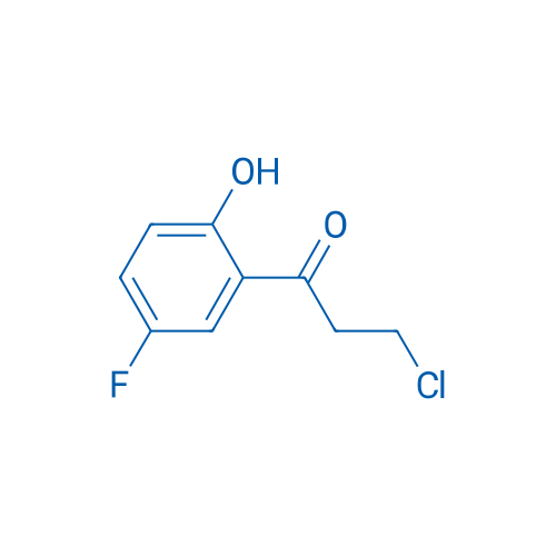 3-Chloro-1-(5-fluoro-2-hydroxyphenyl)propan-1-one 250mg