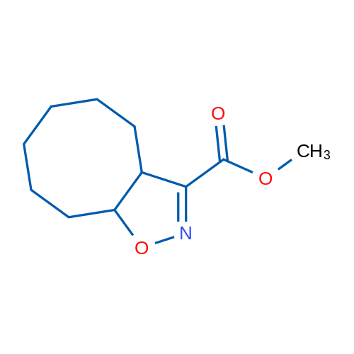 Methyl 3a,4,5,6,7,8,9,9a-octahydrocycloocta[d]isoxazole-3-carboxylate 1g