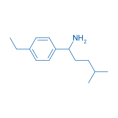 1-(4-Ethylphenyl)-4-methylpentan-1-amine 1g