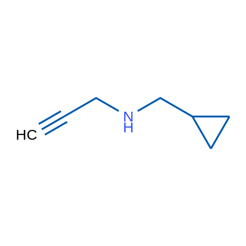 (Cyclopropylmethyl)(prop-2-yn-1-yl)amine 1g