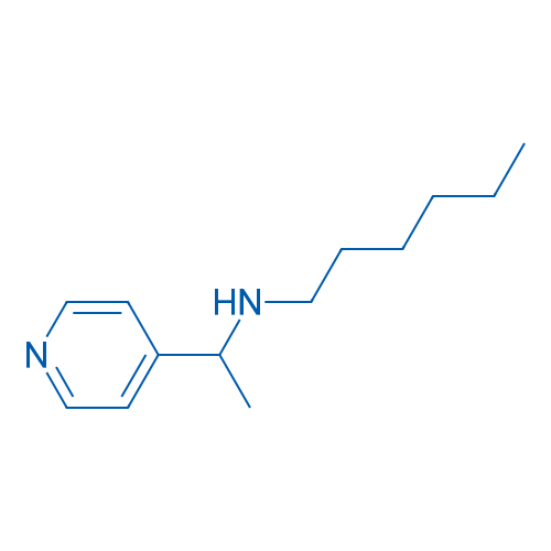 Hexyl[1-(pyridin-4-yl)ethyl]amine 5g