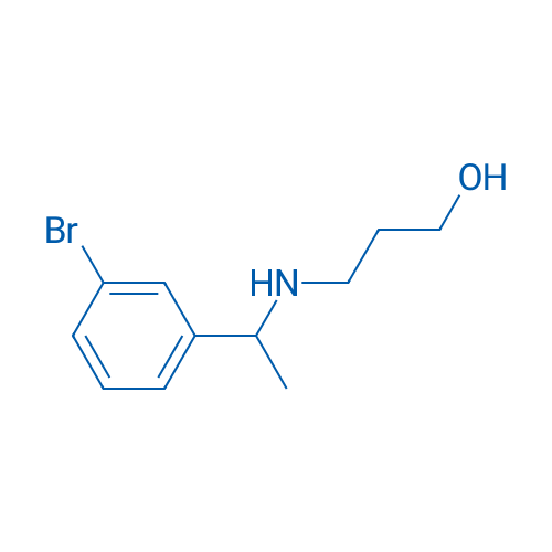 3-{[1-(3-bromophenyl)ethyl]amino}propan-1-ol 1g