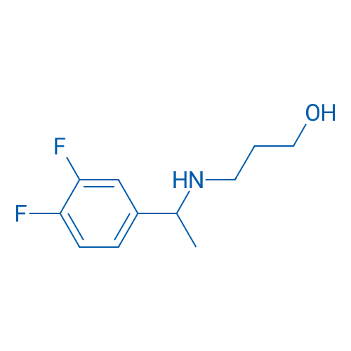 3-{[1-(3,4-difluorophenyl)ethyl]amino}propan-1-ol 1g