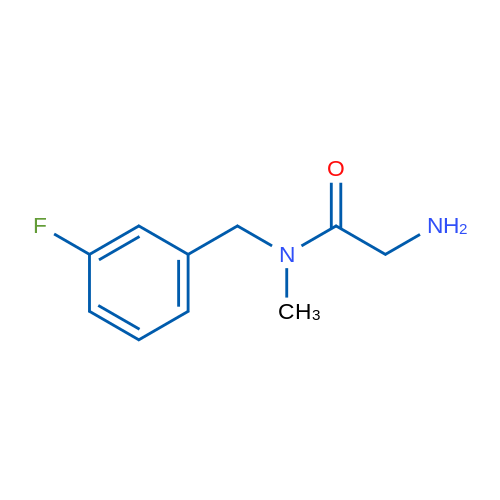 2-Amino-N-(3-fluorobenzyl)-N-methylacetamide 1g