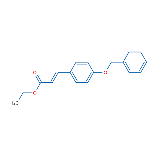 Ethyl 3-[4-(benzyloxy)phenyl]acrylate 1g