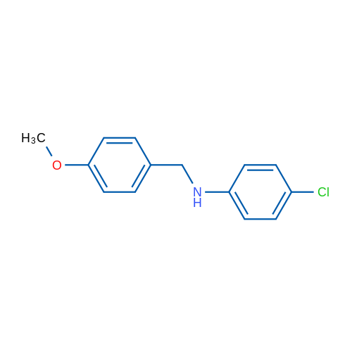 4-Chloro-N-(4-methoxybenzyl)aniline 1g