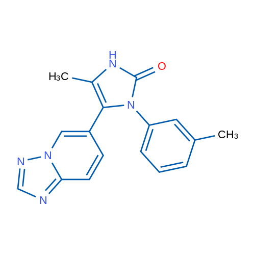 5-([1,2,4]Triazolo[1,5-a]pyridin-6-yl)-4-methyl-1-(m-tolyl)-1H-imidazol-2(3H)-one 1g