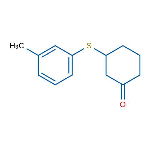 3-[(3-Methylphenyl)sulfanyl]cyclohexan-1-one 1g