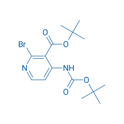 tert-Butyl 2-bromo-4-((tert-butoxycarbonyl)amino)nicotinate 1g