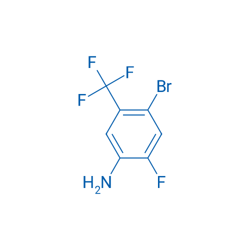 4-Bromo-2-fluoro-5-(trifluoromethyl)aniline 250mg