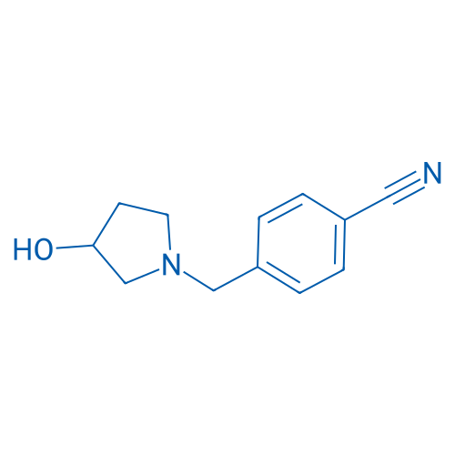4-((3-Hydroxypyrrolidin-1-yl)methyl)benzonitrile 1g