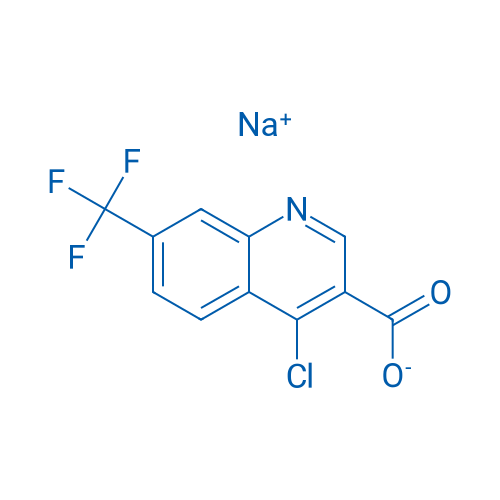 Sodium 4-chloro-7-(trifluoromethyl)quinoline-3-carboxylate 1g