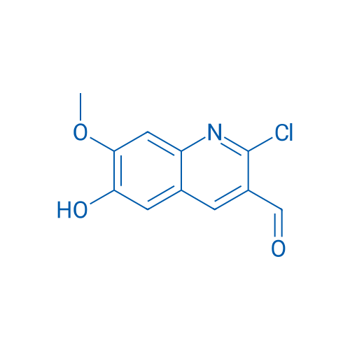 2-Chloro-6-hydroxy-7-methoxyquinoline-3-carbaldehyde 1g