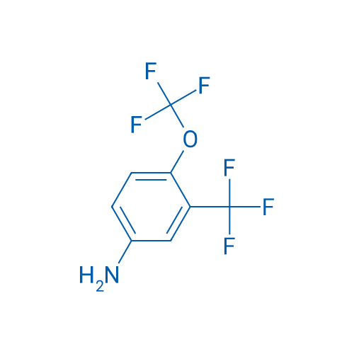 4-(Trifluoromethoxy)-3-(trifluoromethyl)aniline 250mg