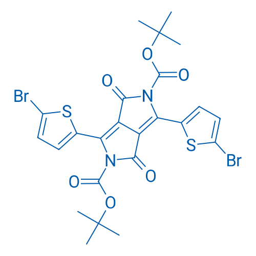 Di-tert-butyl 3,6-bis(5-bromothiophen-2-yl)-1,4-dioxopyrrolo[3,4-c]pyrrole-2,5(1H,4H)-dicarboxylate 1g