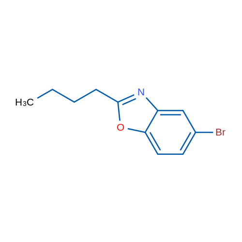 5-Bromo-2-butylbenzo[d]oxazole 5g