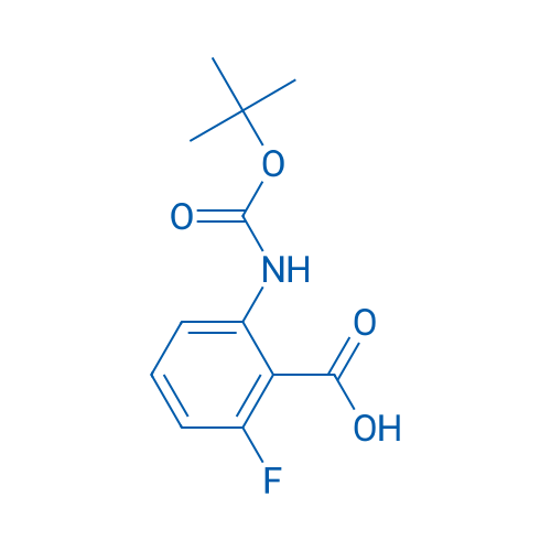 2-((tert-Butoxycarbonyl)amino)-6-fluorobenzoic acid 1g